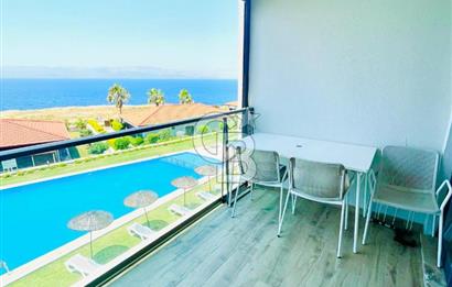 ÇEŞME AYASARANDA FULL DENİZ MANZARALI SATILIK REZİDANS DAİRE