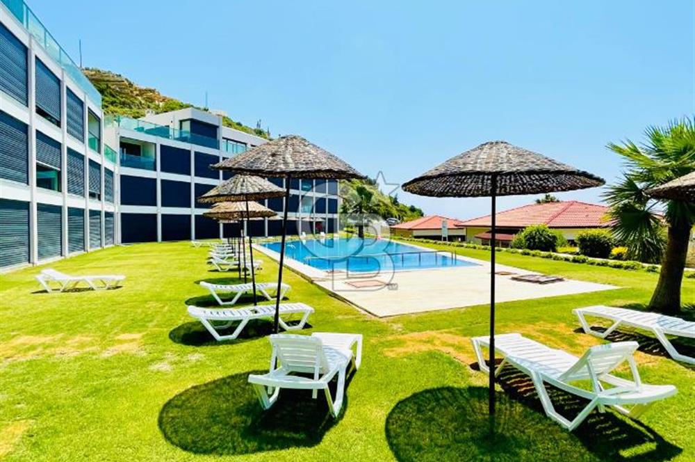ÇEŞME AYASARANDA FULL DENİZ MANZARALI KİRALIK REZİDANS DAİRE