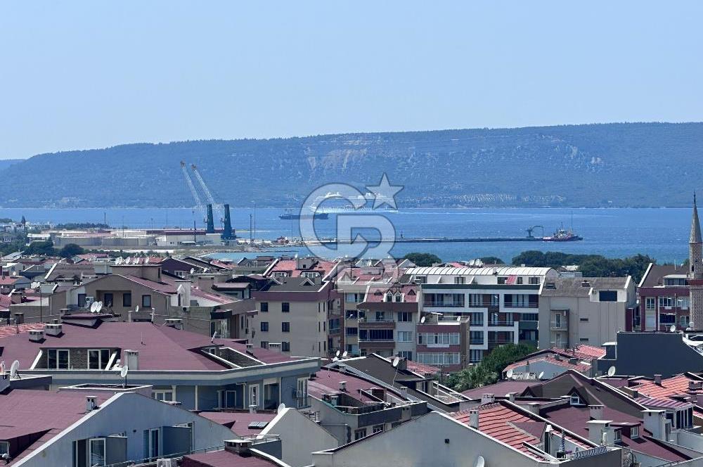 ÇANAKKALE KEPEZ BOĞAZKENT SATILIK DAİRE DUBLEKS 4+1 DENİZ MANZARALI
