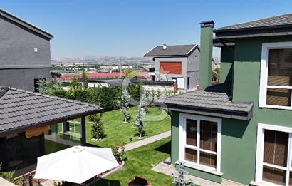 Gölbaşı Bahçelievler Mahallesinde Ultra Lüks Yapılı Villa 