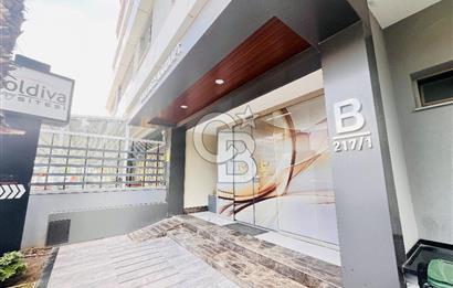 Bornova Goldiva Kuzey Sitesinde Satılık Kiracısız 2+1 Boş Daire