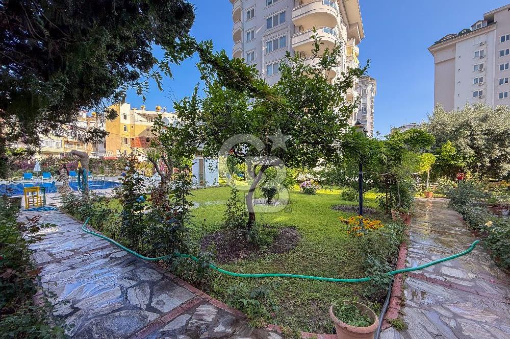 Alanya Cikcilli'de Ara Kat Ayrı Mutfaklı 3+1 Satılık Daire