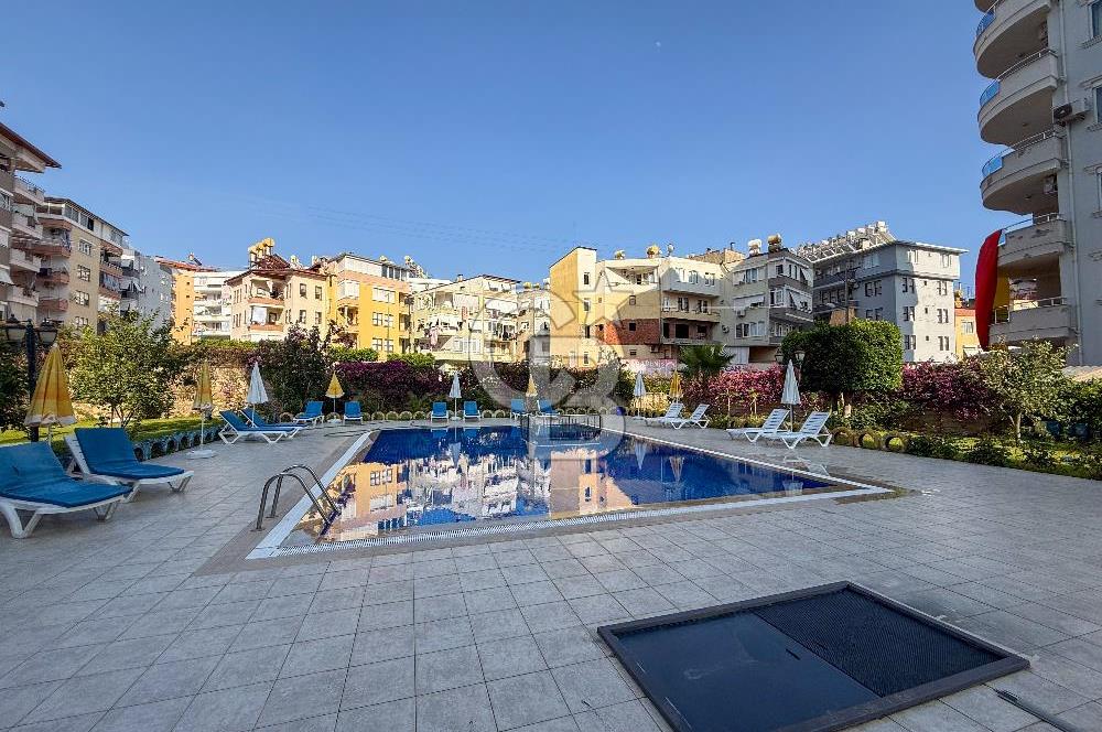 Alanya Cikcilli'de Ara Kat Ayrı Mutfaklı 3+1 Satılık Daire