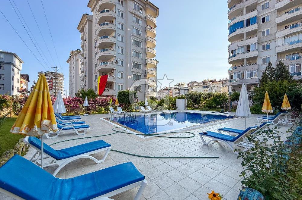 Alanya Cikcilli'de Ara Kat Ayrı Mutfaklı 3+1 Satılık Daire