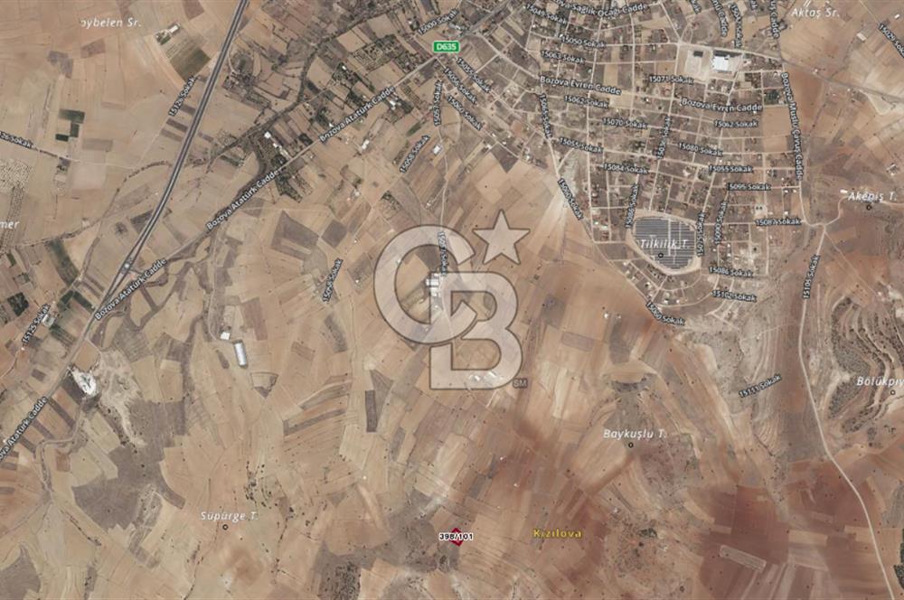Korkuteli Bozova satılık tarla 2.671 m2