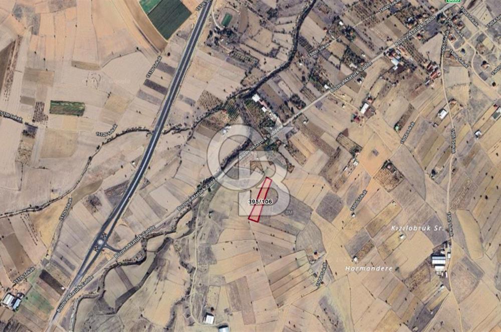 Korkuteli Bozovada Asfalt Yola 120m Toprak Yollu 5.579 m² Tarla