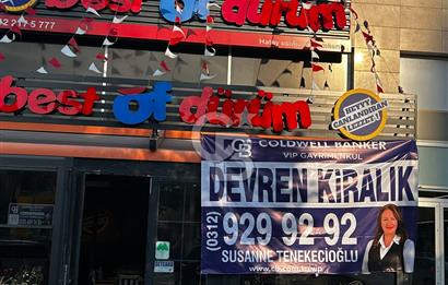Yaşamkentte DEVREN KİRALIK Hazır Müşterili Dönerci