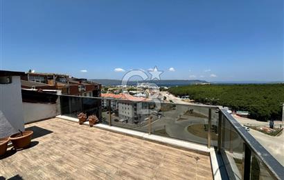ÇANAKKALE KEPEZ'DE DENİZ MANZARALI SATILIK DUBLEKS