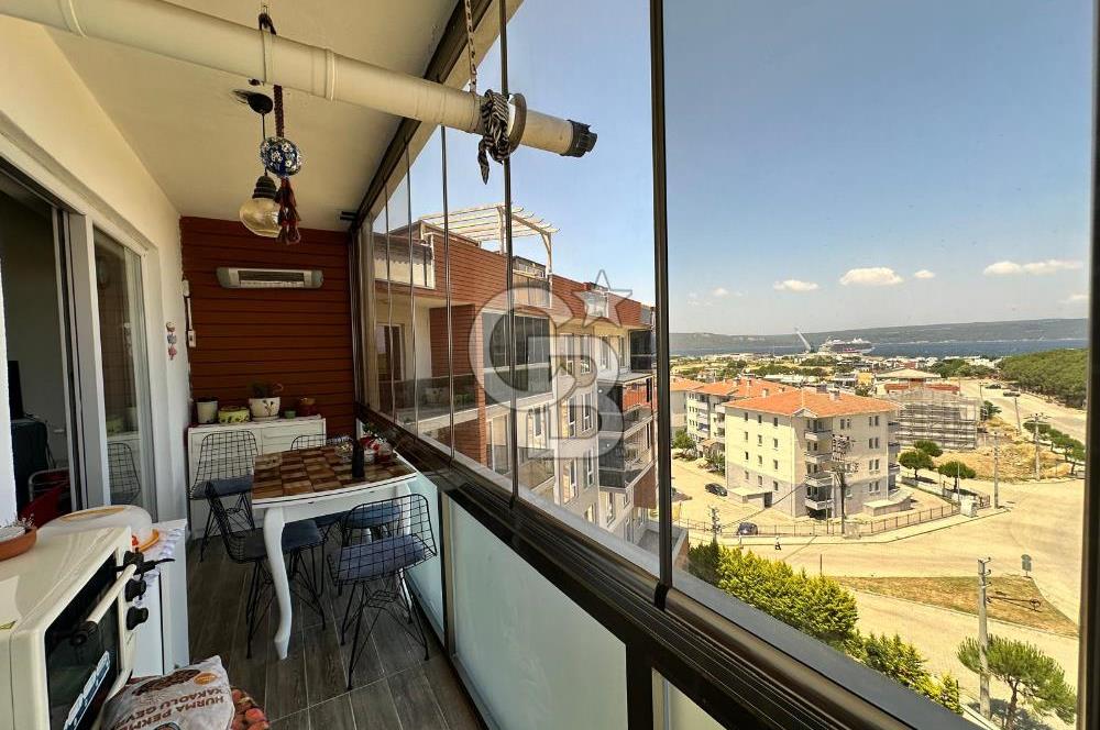 ÇANAKKALE KEPEZ'DE DENİZ MANZARALI SATILIK DUBLEKS