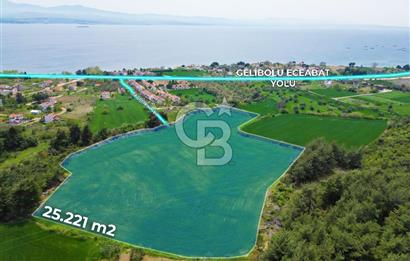 GELİBOLU PAZARLI'DA EKO TURİZM VE KONUT İMARLI SATILIK ARSA