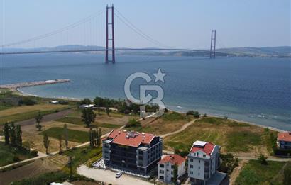 Çanakkale Lapseki'de Yeni Kordona Yakın Balkonlu Sıfır 2+1 Daire