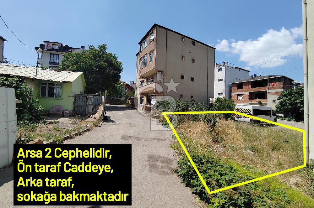 Cadde üzeri SATILIK ARSA 5 Daire yapılır, Adliye cadesine 200 mt