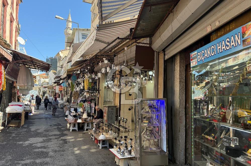 izmir kemeraltın'da satılık 2 katlı işyeri
