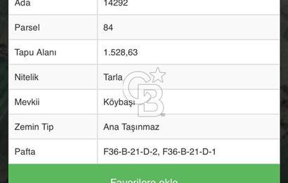 CB. AMAZON'DAN İLKADIM'DA YATIRIMLIK TARLA