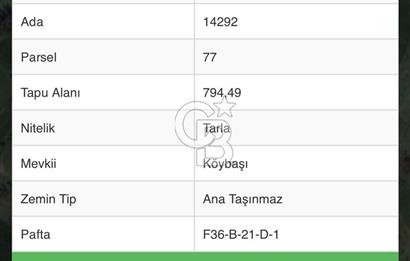 CB. AMAZON'DAN İLKADIM'DA YATIRIMLIK TARLA