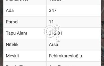 Çanakkale Biga'da Denize Yakın Villa İmarlı Arsa!