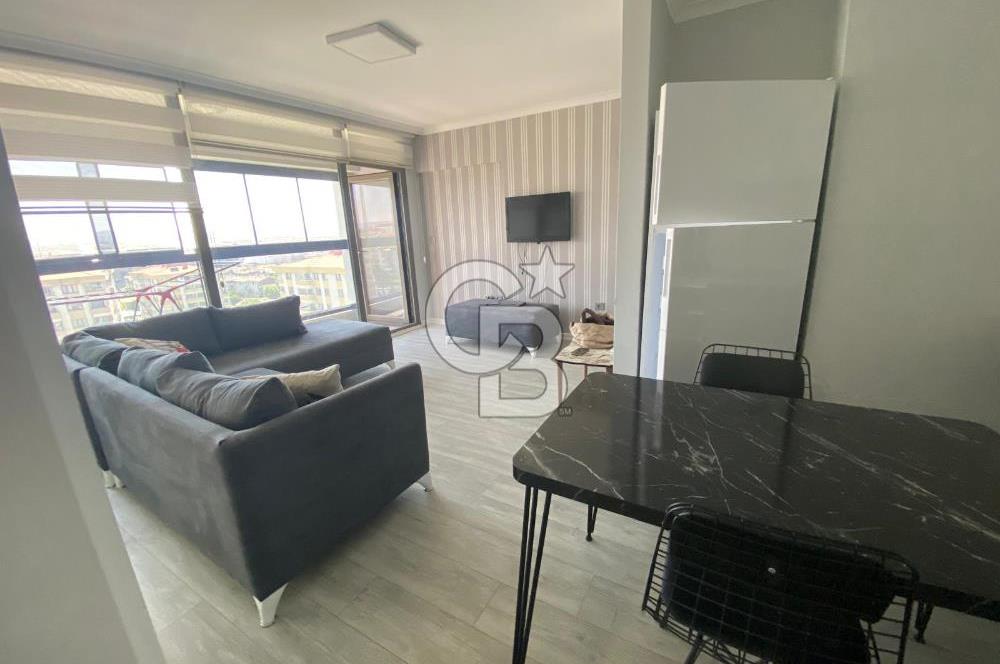 GALA BATIKENT 12.KAT, KAPALI BALKONLU,KLİMALI,EŞYALI 1+1 KİRALIK