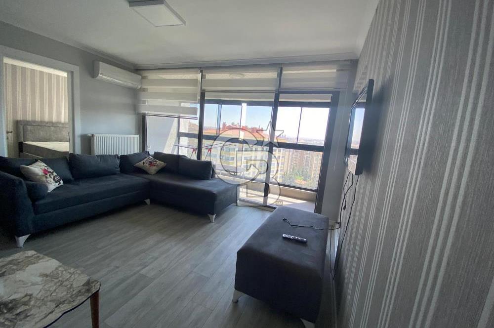 GALA BATIKENT 12.KAT, KAPALI BALKONLU,KLİMALI,EŞYALI 1+1 KİRALIK