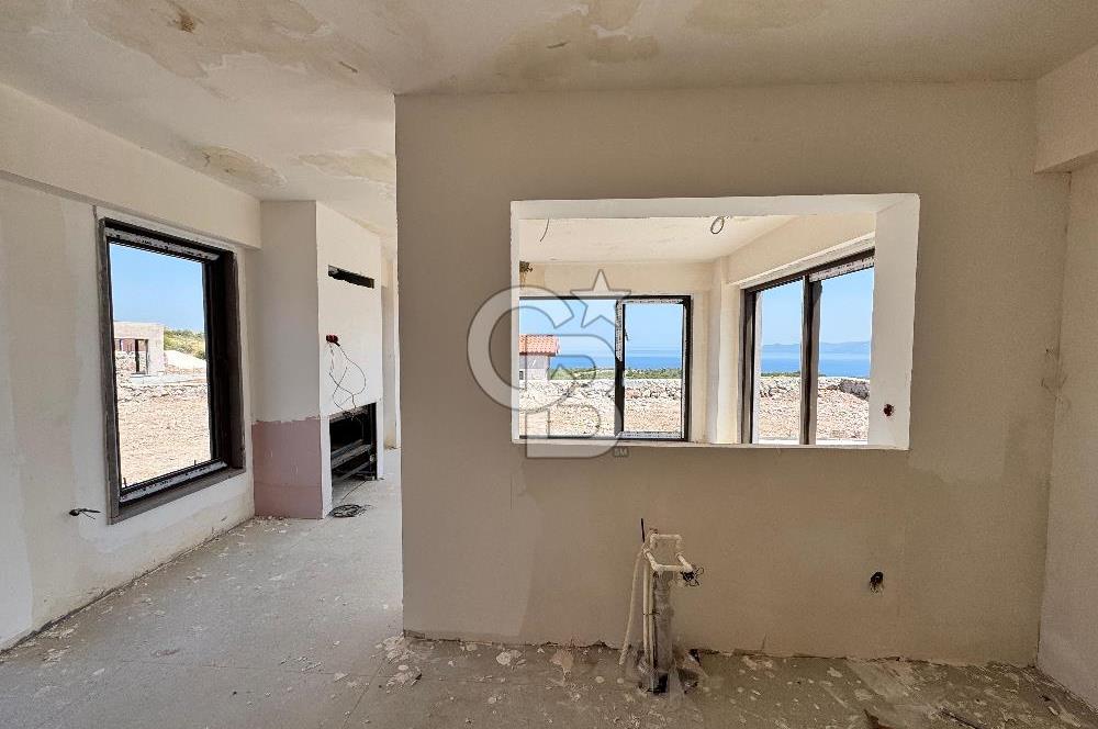ASSOS BALABANLI KÖYÜNDE DENİZ MANZARALI SATILIK 3+1 MÜSTAKİL EV