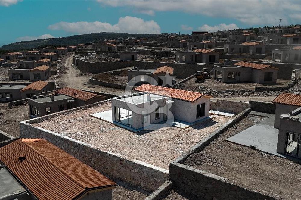 ASSOS BALABANLI KÖYÜNDE DENİZ MANZARALI SATILIK 3+1 MÜSTAKİL EV