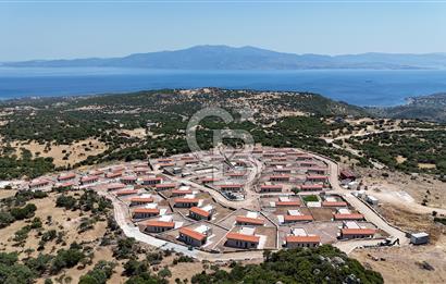 ASSOS BALABANLI KÖYÜNDE DENİZ MANZARALI SATILIK 3+1 MÜSTAKİL EV