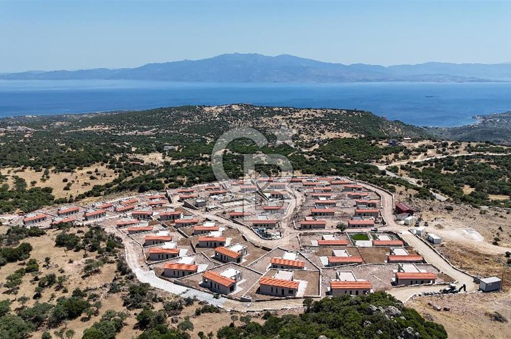 ASSOS BALABANLI KÖYÜNDE DENİZ MANZARALI SATILIK 3+1 MÜSTAKİL EV