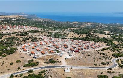 ASSOS BALABANLI KÖYÜNDE DENİZ MANZARALI SATILIK 3+1 MÜSTAKİL EV