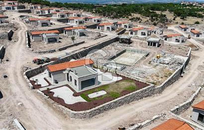 ASSOS BALABANLI KÖYÜNDE DENİZ MANZARALI SATILIK 3+1 MÜSTAKİL EV
