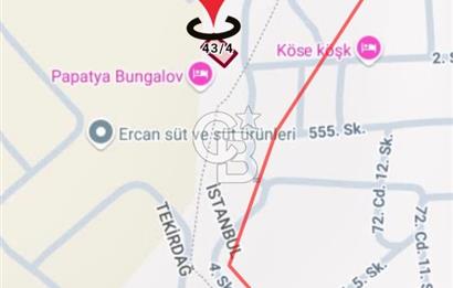 Tekirdağ Marmaraereğlisi Sultanköy'de Denize Yakın Satılık Arsa