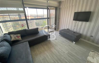 GALA BATIKENT 12.KAT, KAPALI BALKONLU,KLİMALI,EŞYALI 1+1 KİRALIK
