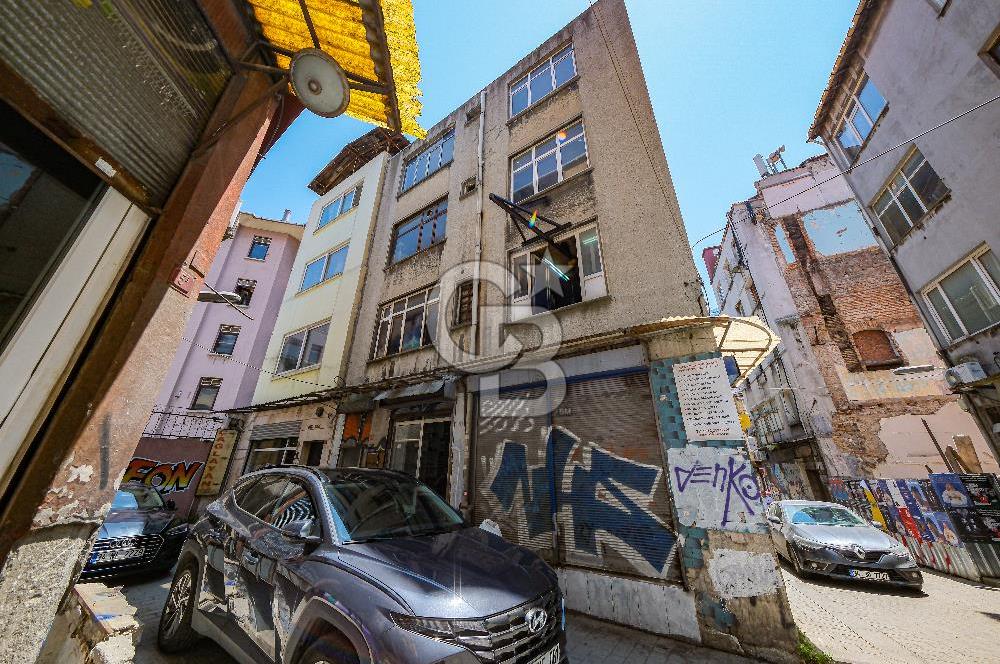 Fırsat Satılık Karaköy Yatırımlık Tüm iş kollarına uygun 4 Katlı Bina