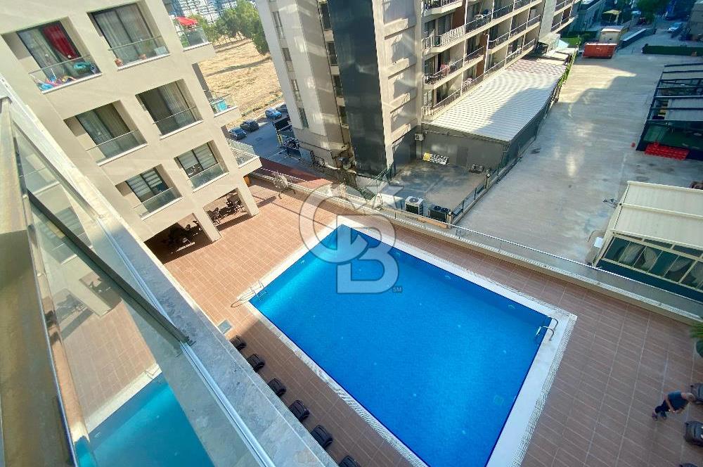 Trademark Studio Bornova da Havuz Cepheli Kiralık 1+1 Daire