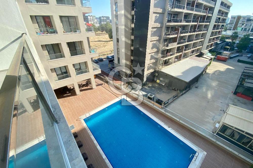 Trademark Studio Bornova da Havuz Cepheli Kiralık 1+1 Daire