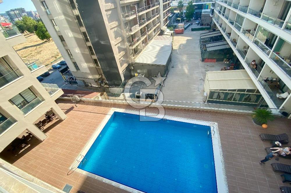 Trademark Studio Bornova da Havuz Cepheli Kiralık 1+1 Daire