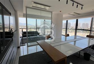 Megapol Çarşı Kule'de Şehir Manzaralı Kiralık Ofis