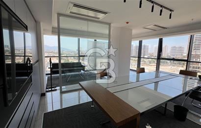 Megapol Çarşı Kule'de Şehir Manzaralı Kiralık Ofis
