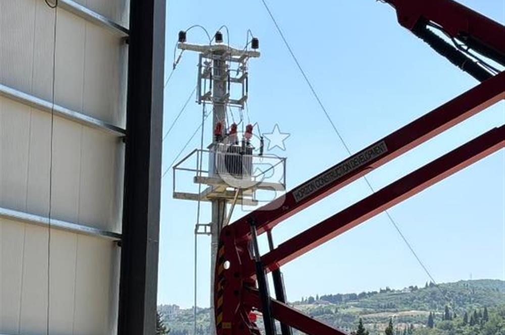 OSMANGAZİ KÖPRÜSÜ YAKINI, 15 TON VİNÇLİ, TRAFOLU KİRALIK FABRİKA!