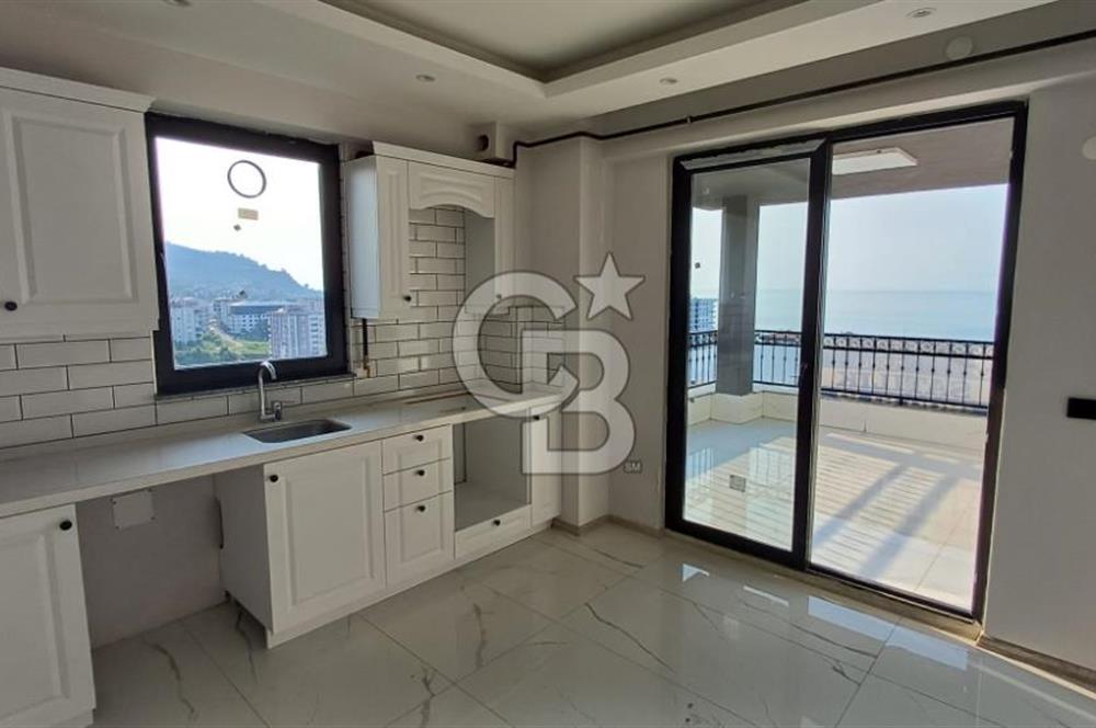 PİRAZİZ'DE DOĞA VE DENİZ MANZARALI 2+1 SATILIK DAİRE