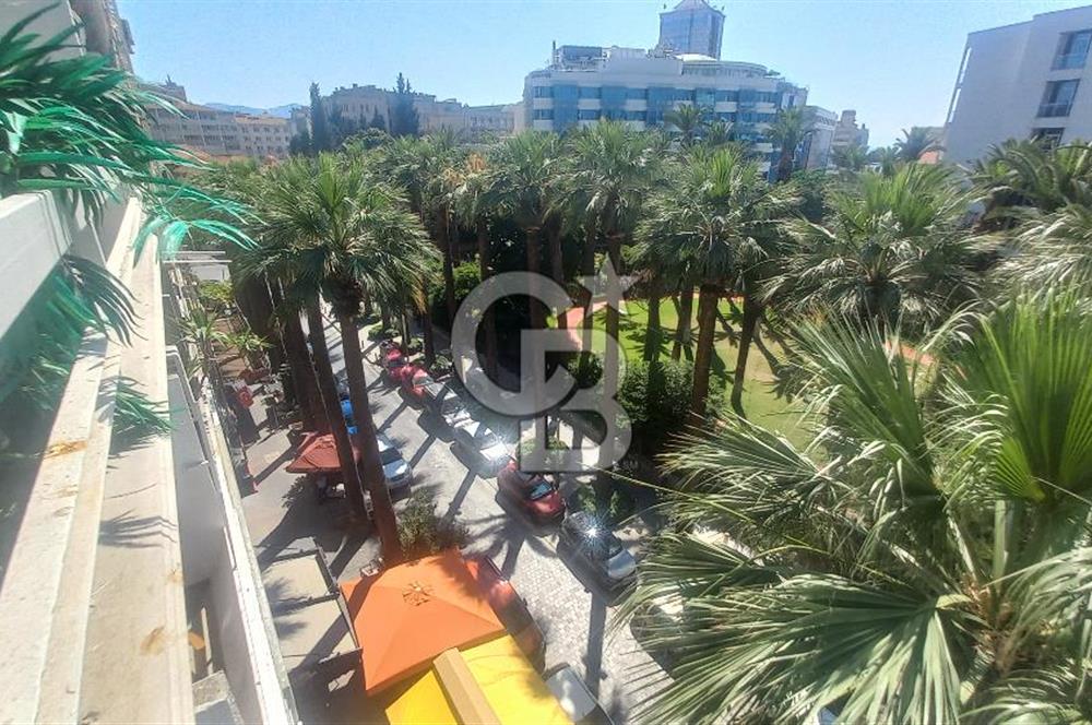 Alsancak swis otel yanında 5 bölümden oluşan geniş m² kiralik ofis 