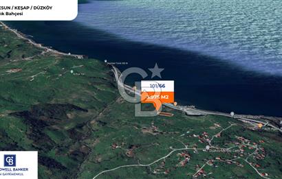 GİRESUN KEŞAP DÜZKÖY'DE MUHTEŞEM KONUMDA ARSA