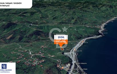 GİRESUN KEŞAP DÜZKÖY'DE MUHTEŞEM KONUMDA ARSA