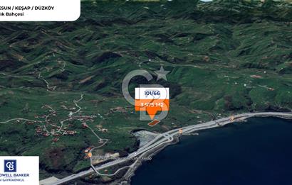GİRESUN KEŞAP DÜZKÖY'DE MUHTEŞEM KONUMDA ARSA