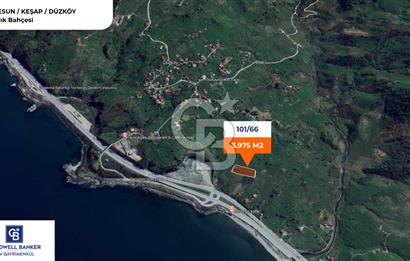 GİRESUN KEŞAP DÜZKÖY'DE MUHTEŞEM KONUMDA ARSA