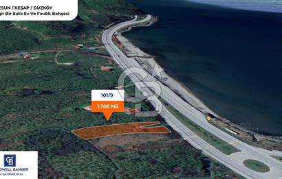 GİRESUN KEŞAP DÜZKÖY'DE MUHTEŞEM KONUMDA ARSA