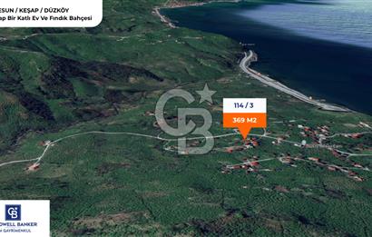 GİRESUN KEŞAP DÜZKÖY'DE KÖY İÇERİSİNDE ARSA