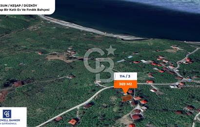 GİRESUN KEŞAP DÜZKÖY'DE KÖY İÇERİSİNDE ARSA