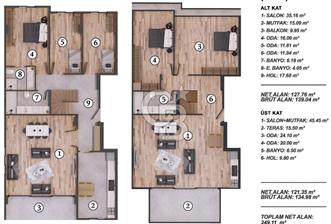 TUZLA MEDCEZİR'DE DENİZE SIFIR KONUMDA PRESTİJLİ 5+2YALI DAİRESİ