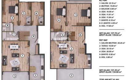 TUZLA MEDCEZİR'DE DENİZE SIFIR KONUMDA PRESTİJLİ 5+2YALI DAİRESİ