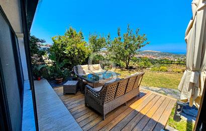 Güzelbahçe Kahramandere Full Deniz Manzaralı Bakımlı 4+2 Villa
