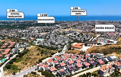 Güzelbahçe Kahramandere Full Deniz Manzaralı Bakımlı 4+2 Villa